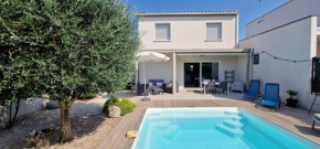 Maison contemporaine avec piscine proche mer